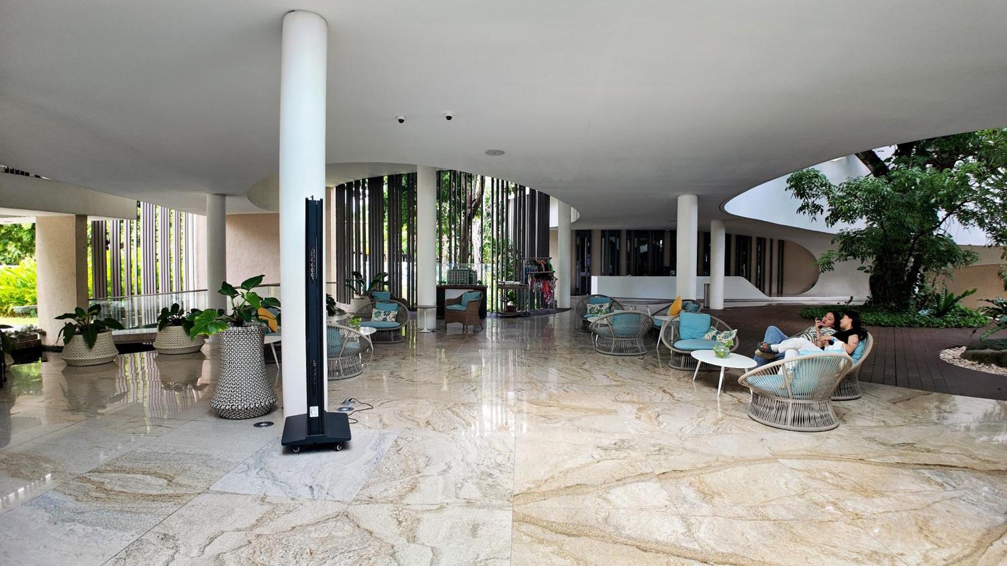 Dominiks Quite And Elegant Studio Ocean View Pool At Tambuli Resort High Floor Lapu-Lapu City Exteriör bild