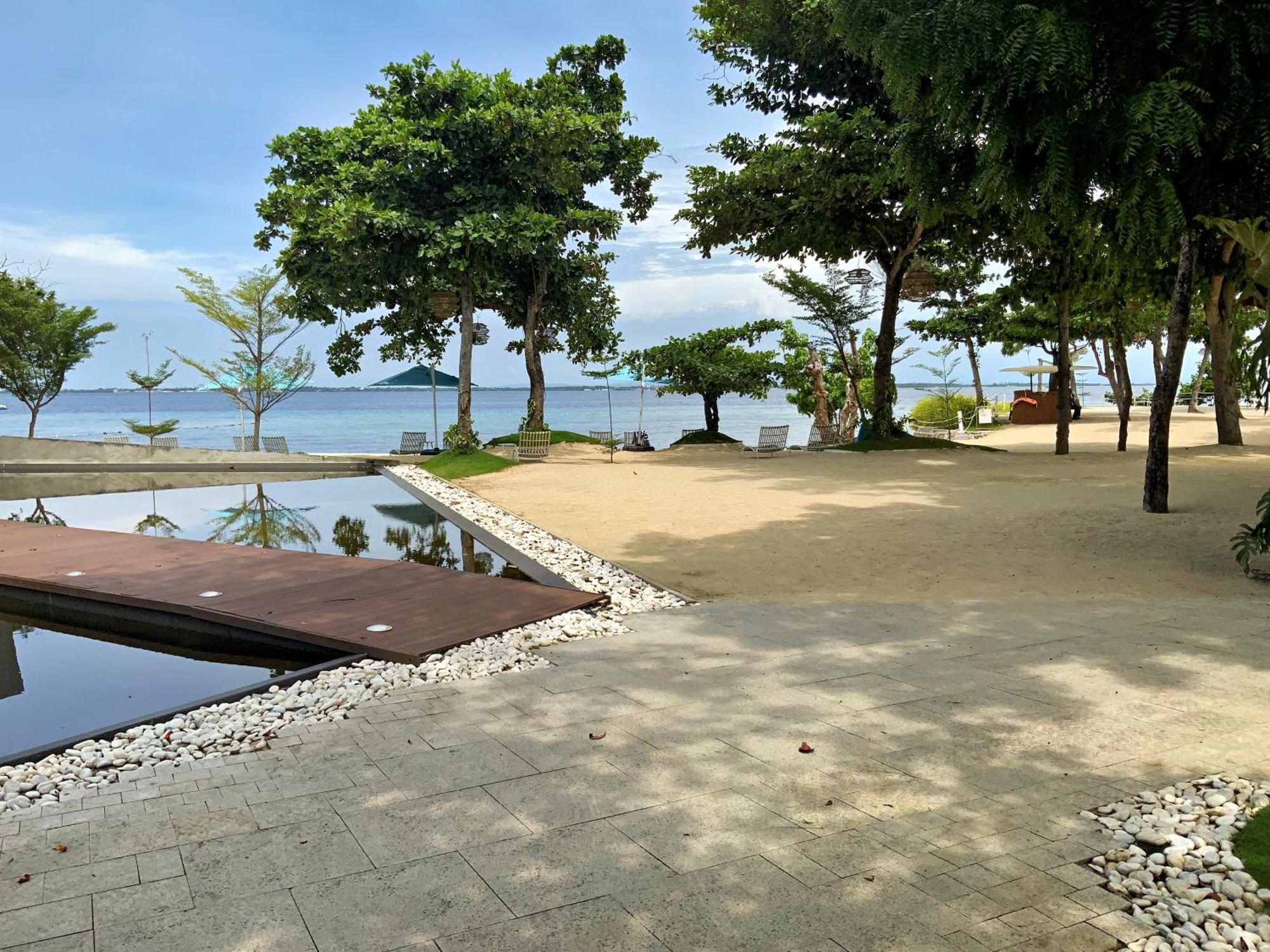 Dominiks Quite And Elegant Studio Ocean View Pool At Tambuli Resort High Floor Lapu-Lapu City Exteriör bild